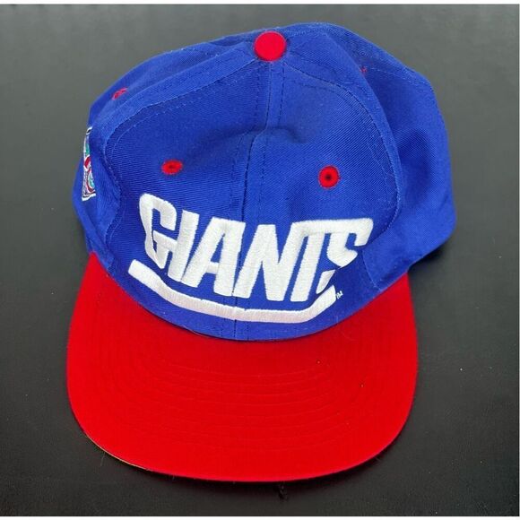 NY Giants competitor team nfl 75th anniversary SnapBack hat - Picture 2 of 6